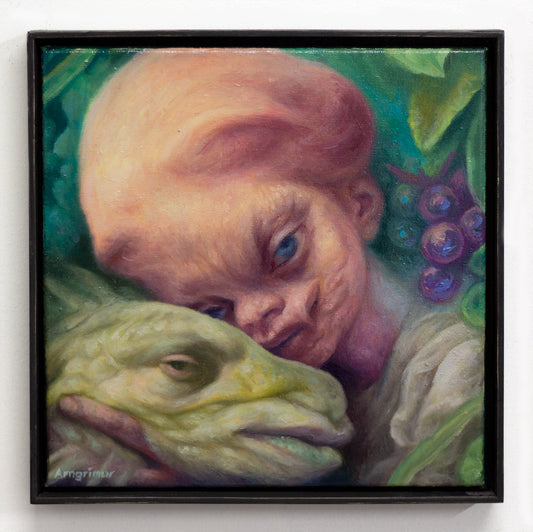 Ljósálfur og fiskur