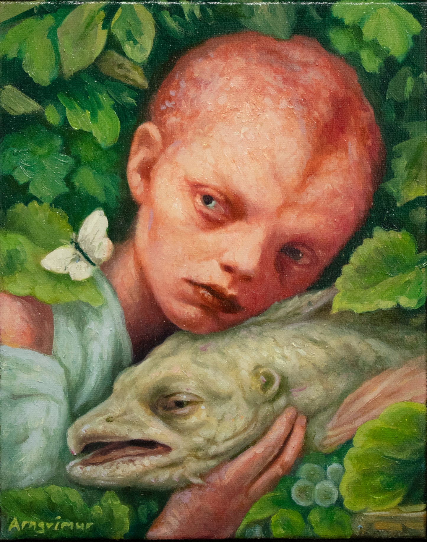 Rauðálfur með Loðsilung