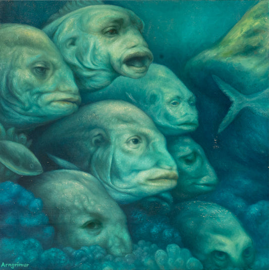 Sálir Prent, 50x50 sm