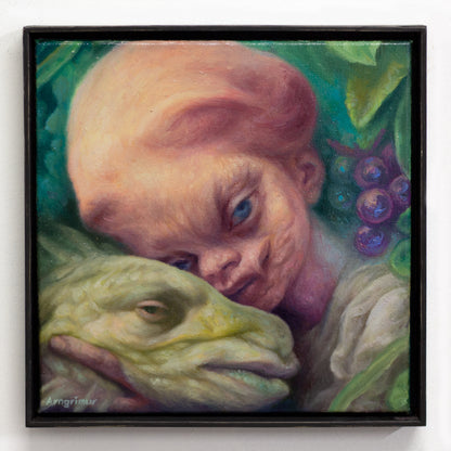 Ljósálfur og fiskur