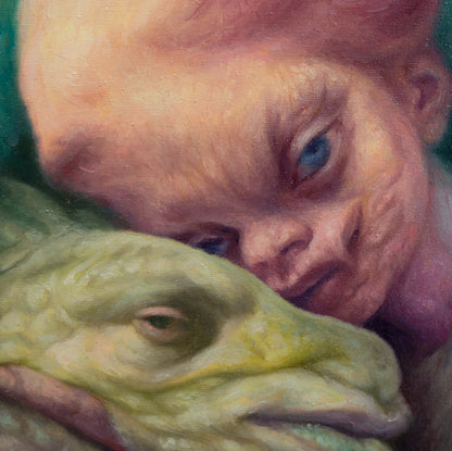 Ljósálfur og fiskur