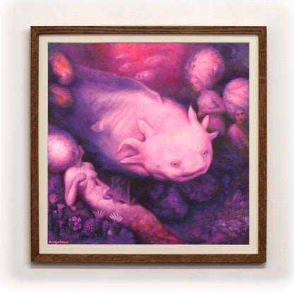 Hafgúur og Illhveli-Prent